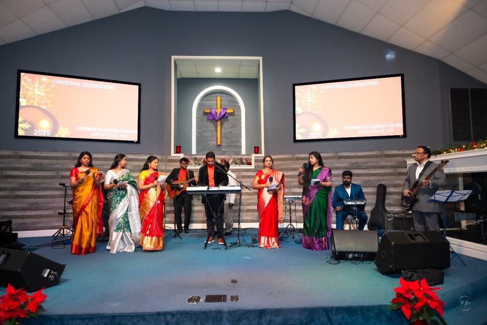 Hermon Blessing Christmas 2025 celebration photo