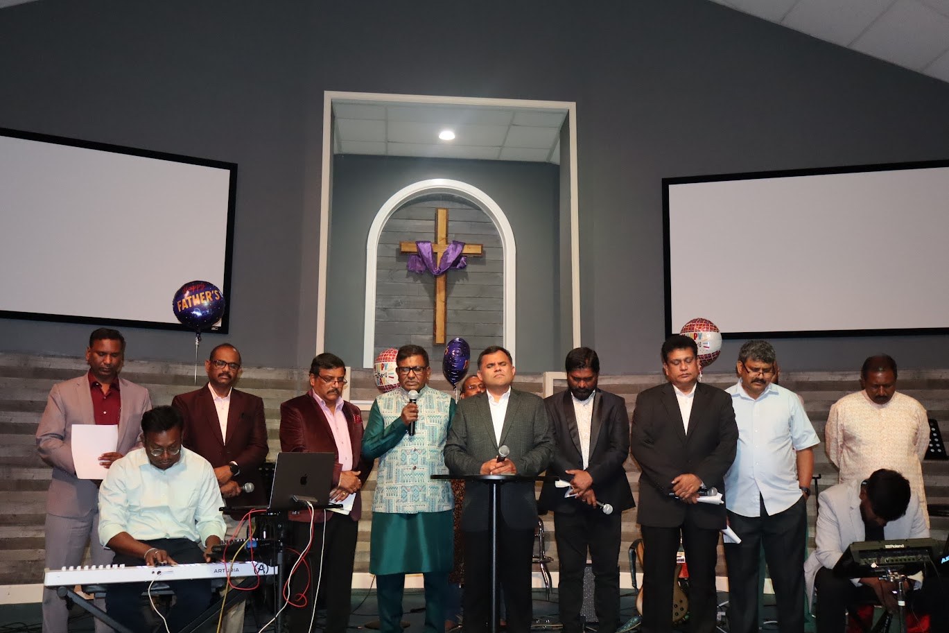 Hermon Blessing Father's Day celebration photo