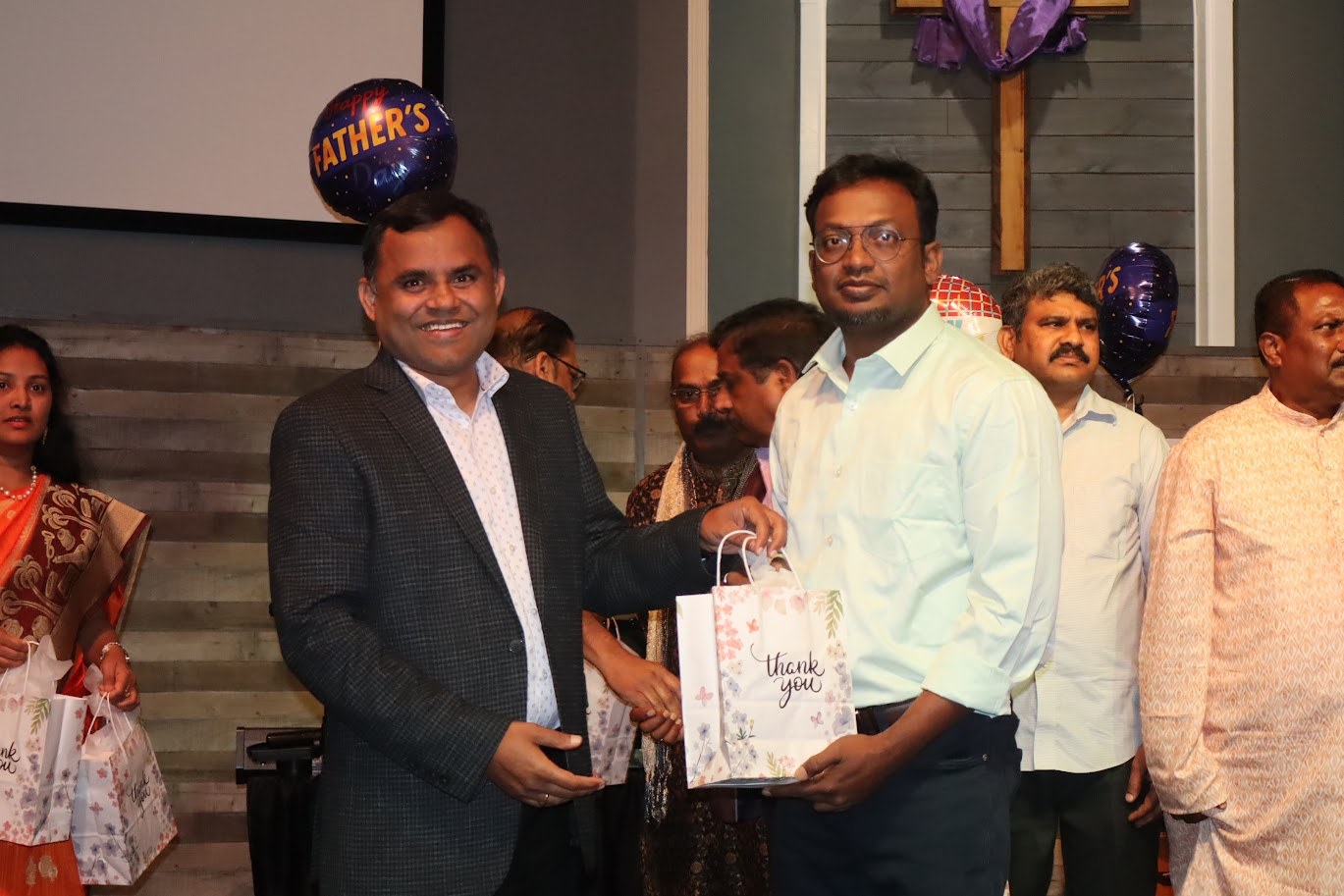 Hermon Blessing Father's Day celebration photo